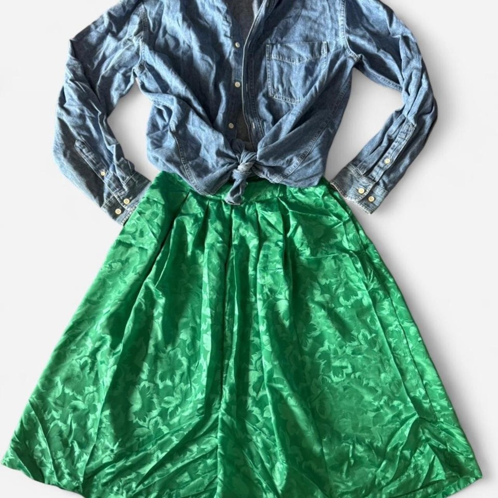 Vintage blue denim Outfit